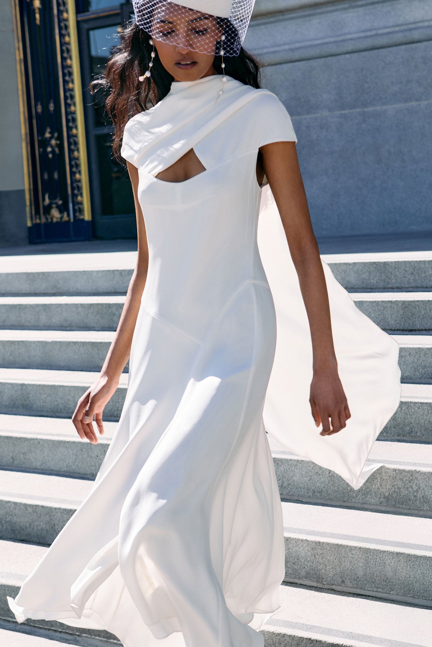 CECILY DRESS - OFF WHITE