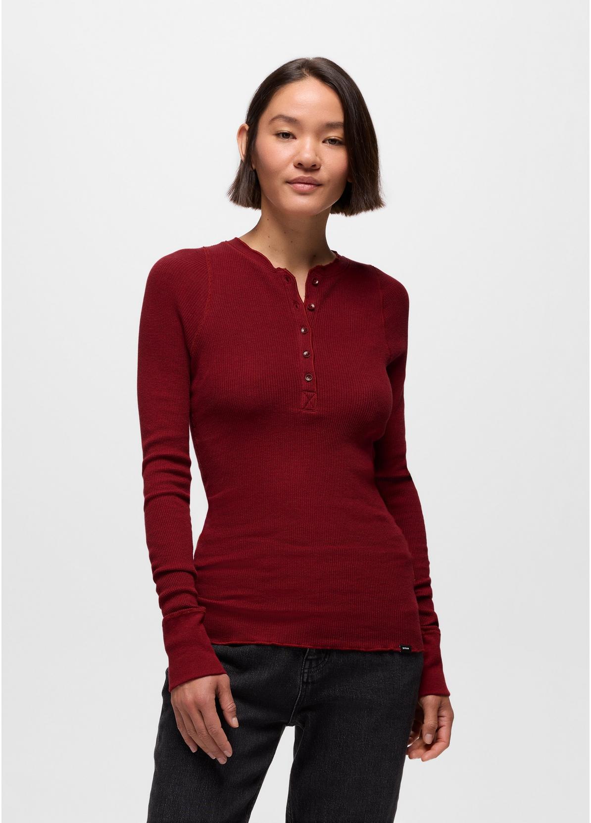 Women's Touchstone Henley | Retrograde Heather