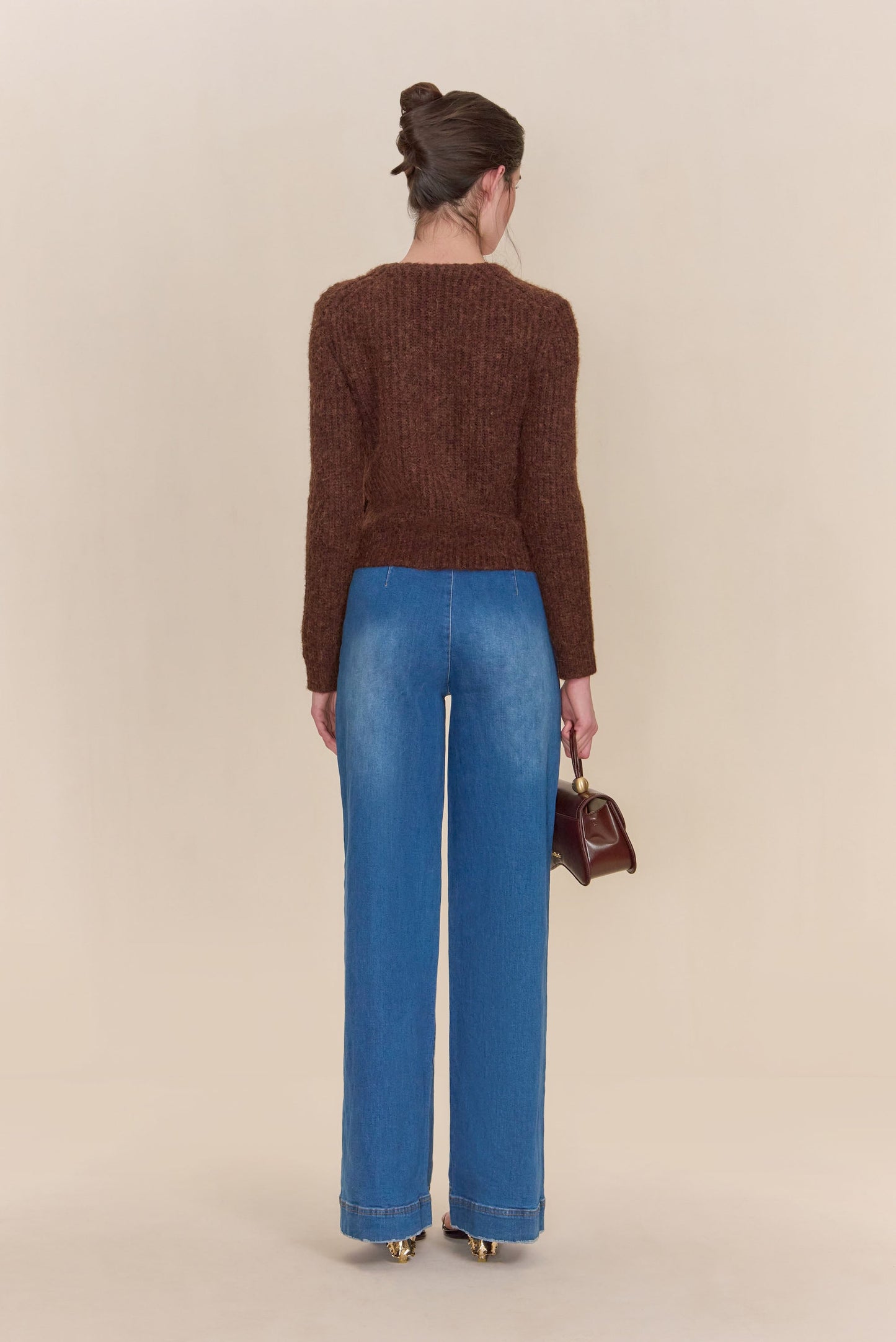 ADEL KNIT CARDIGAN - JAVA