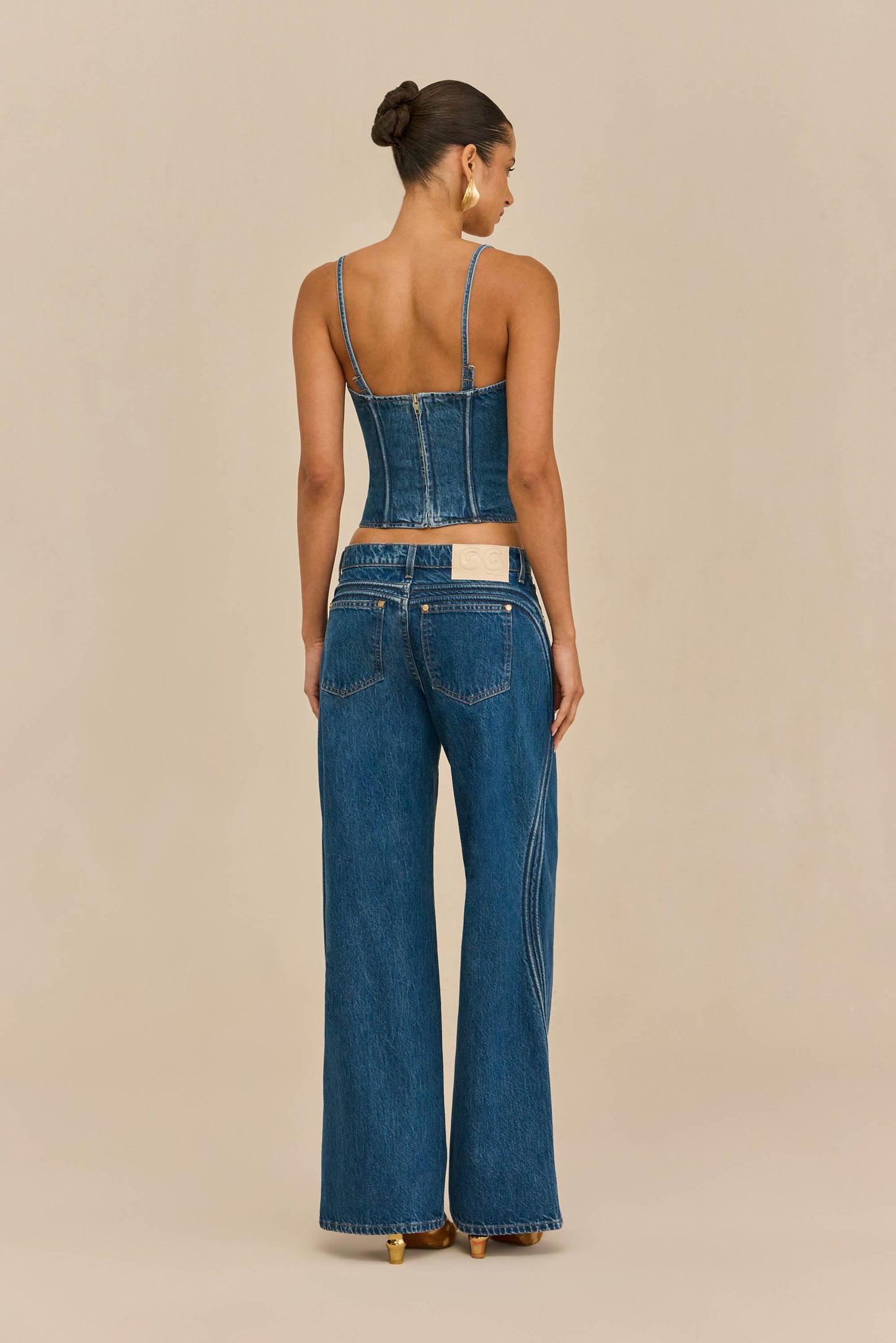 CHIYA TOP - 80S BLUE