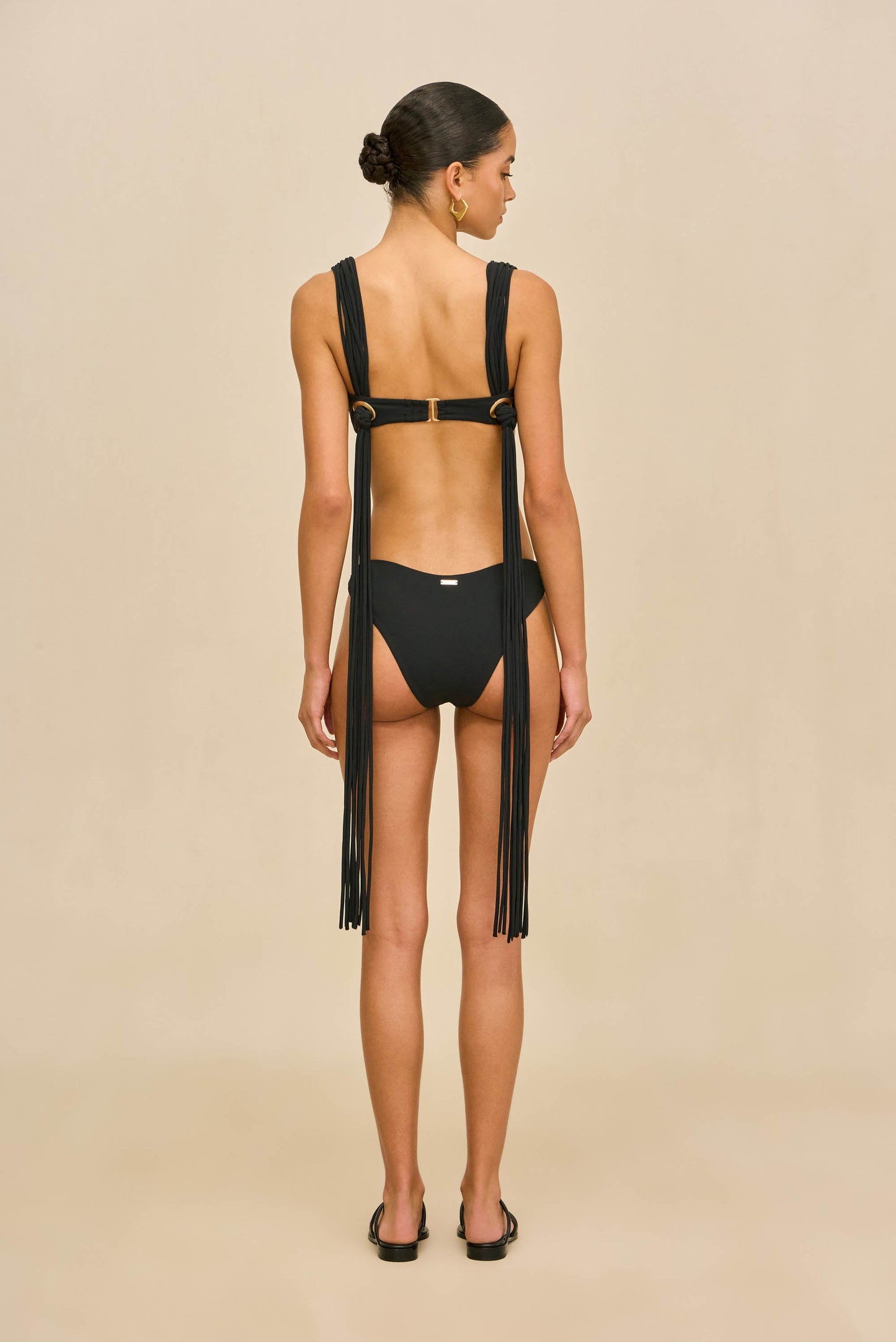 ALLIANA BIKINI BOTTOM - BLACK