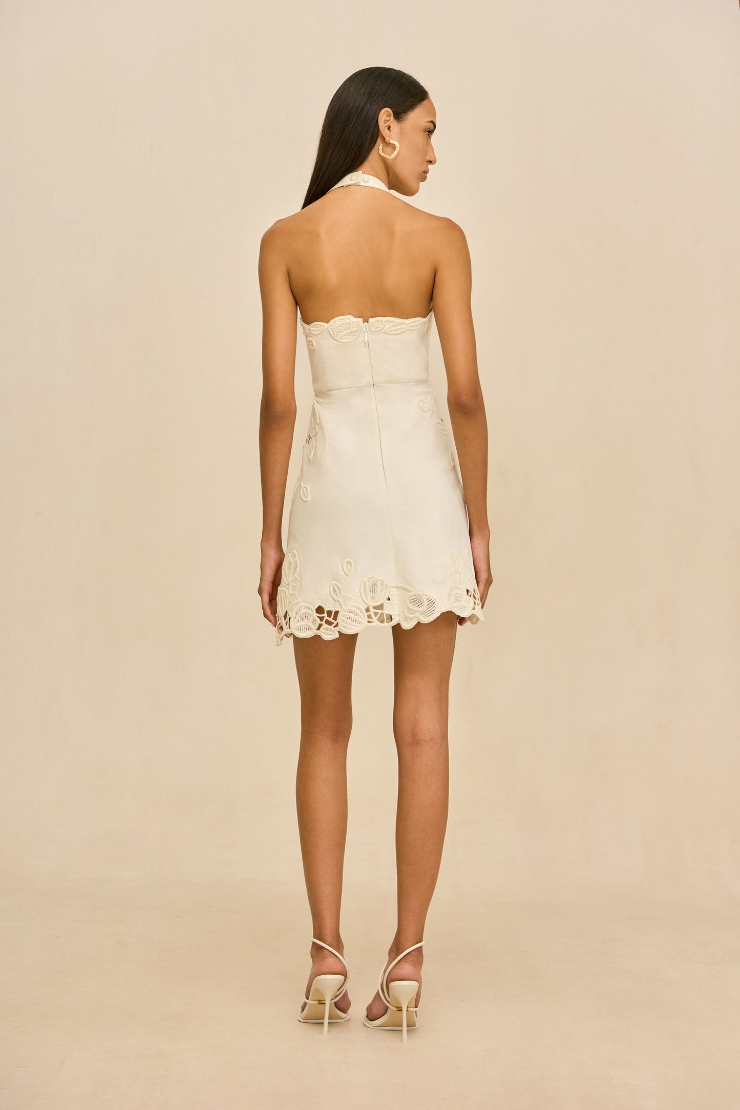 POPPY DRESS - OFF WHITE