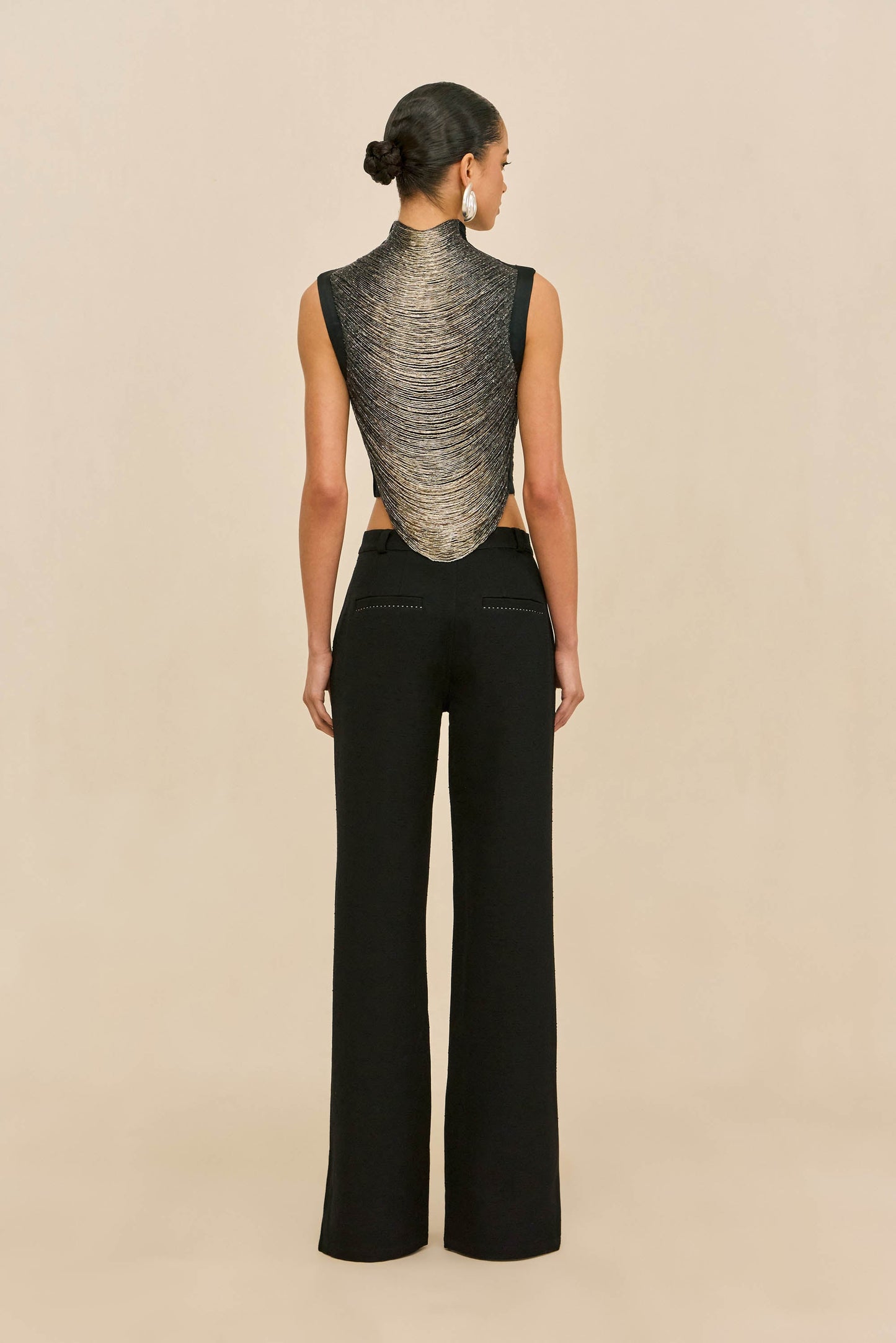 TARAJI TOP - BLACK