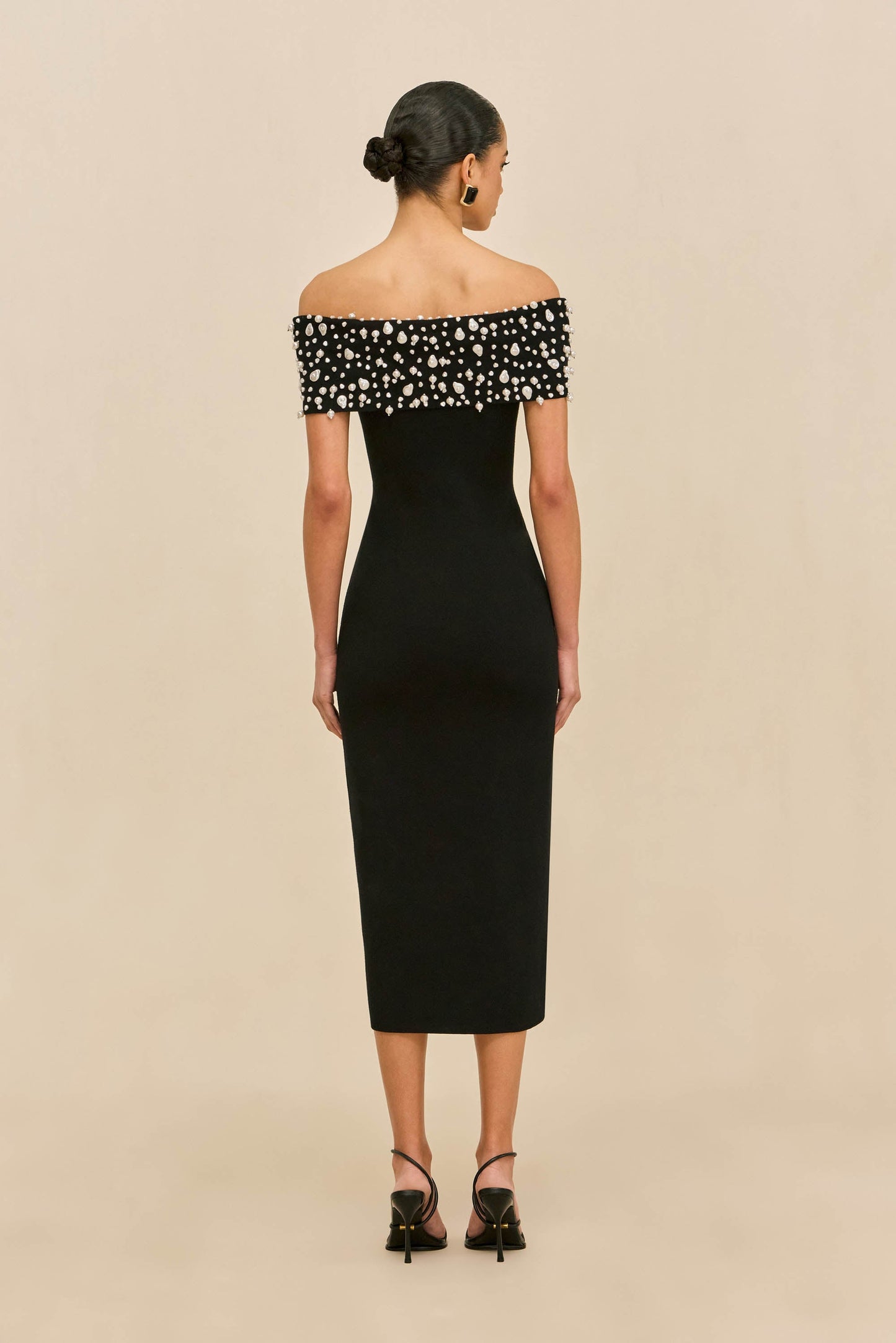 SUZIE KNIT DRESS - BLACK