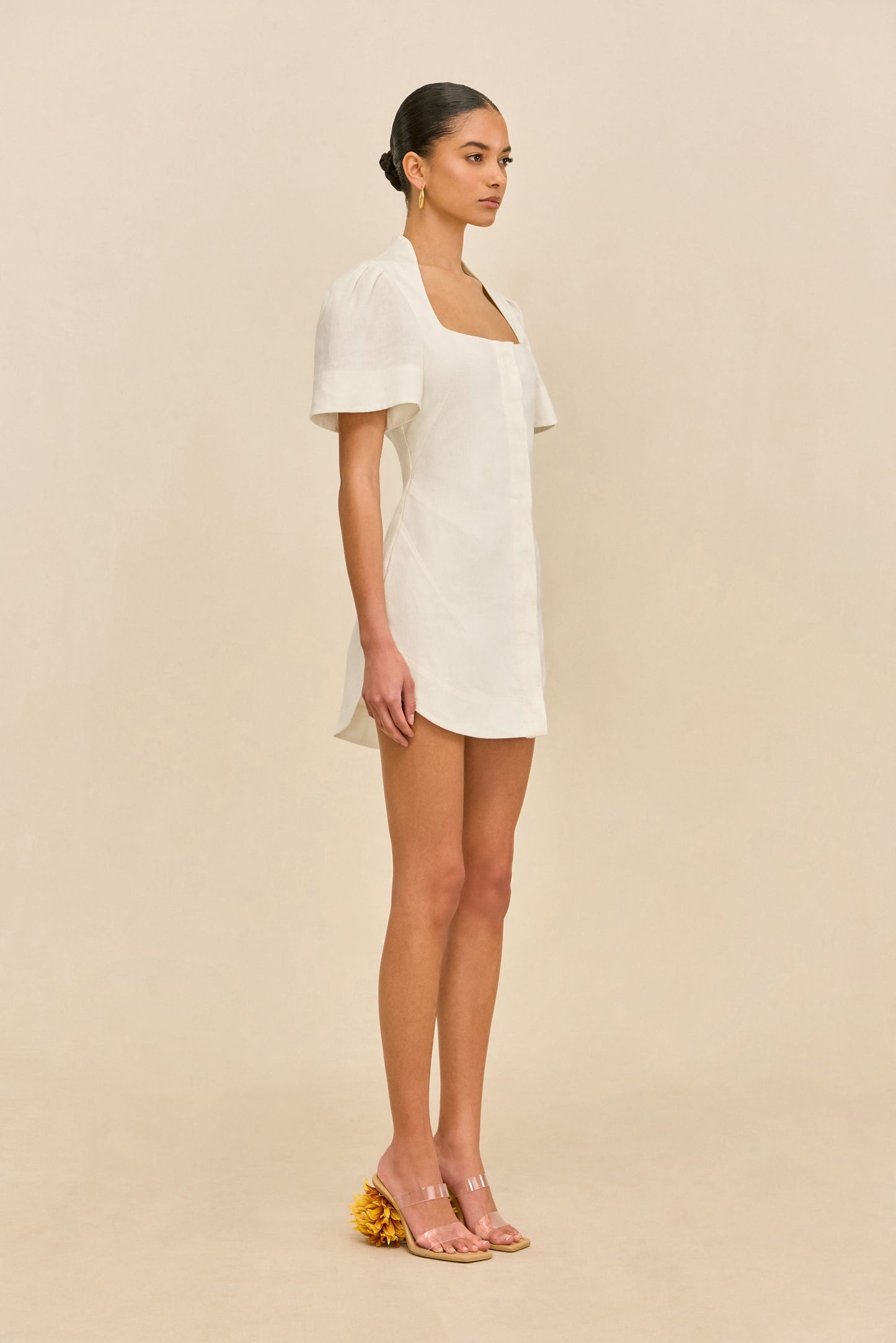 SABLE DRESS - OFF WHITE