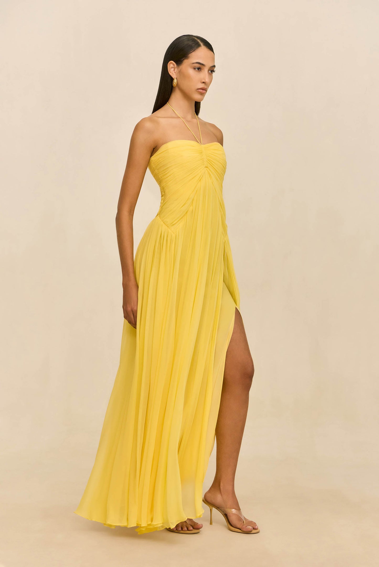 RITZ GOWN - CANARY