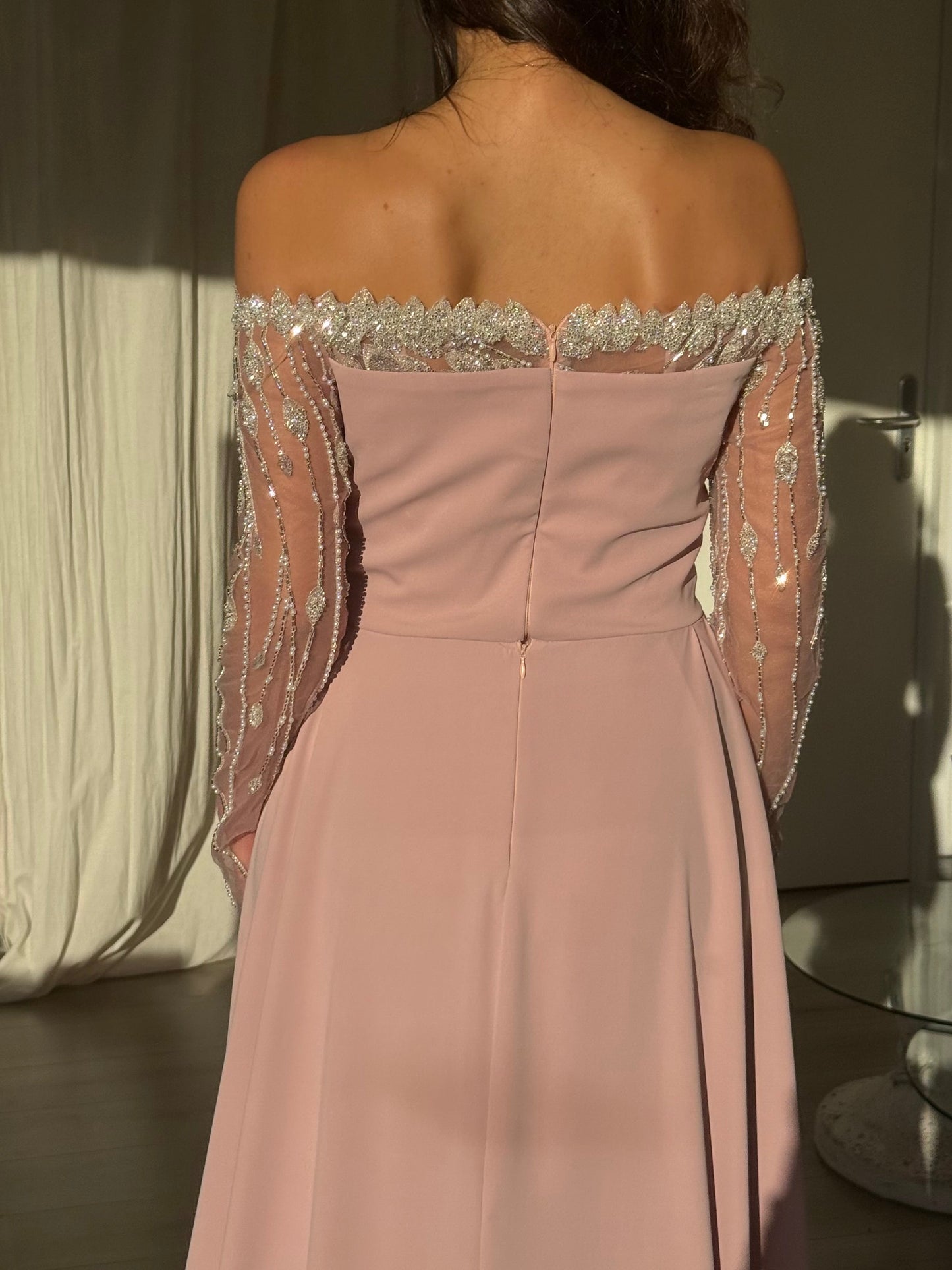 The Sevilla dress soft pink