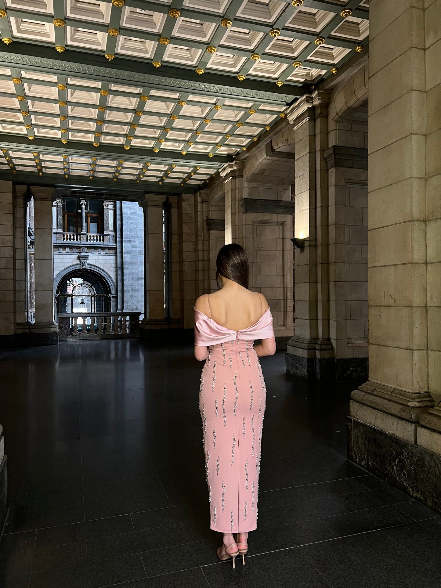 The Mersa dress soft pink