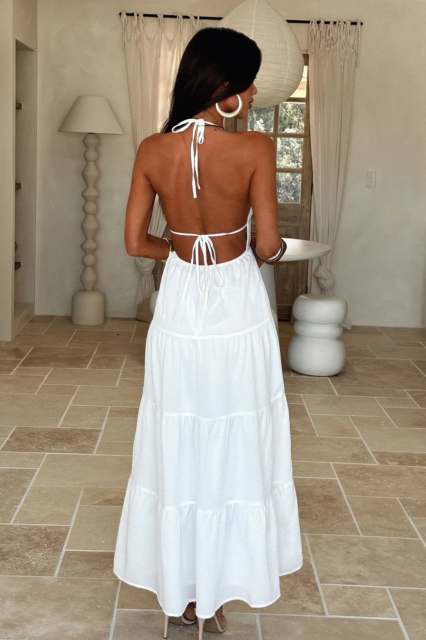Amalie Maxi Dress - White