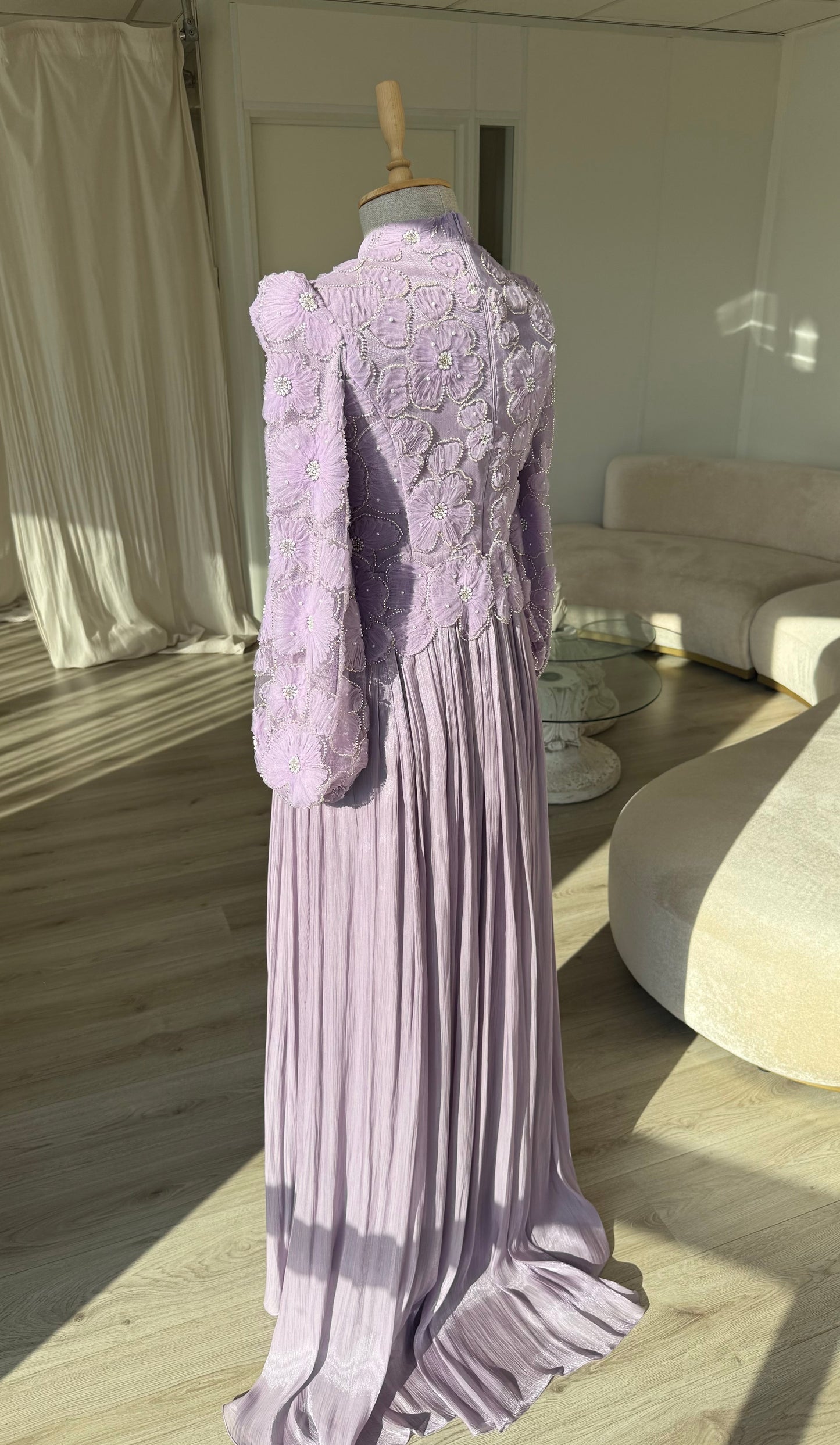 The Larina dress lilac