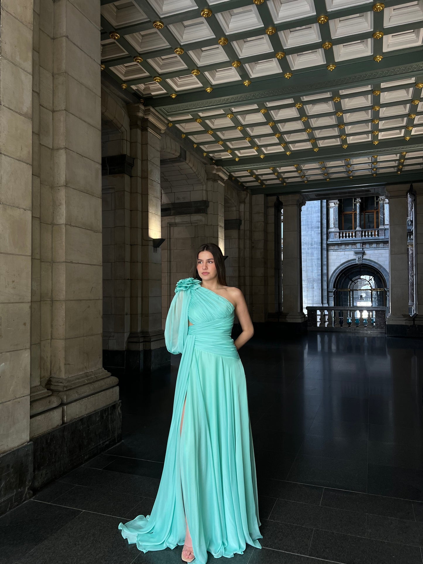 The Hira dress mint