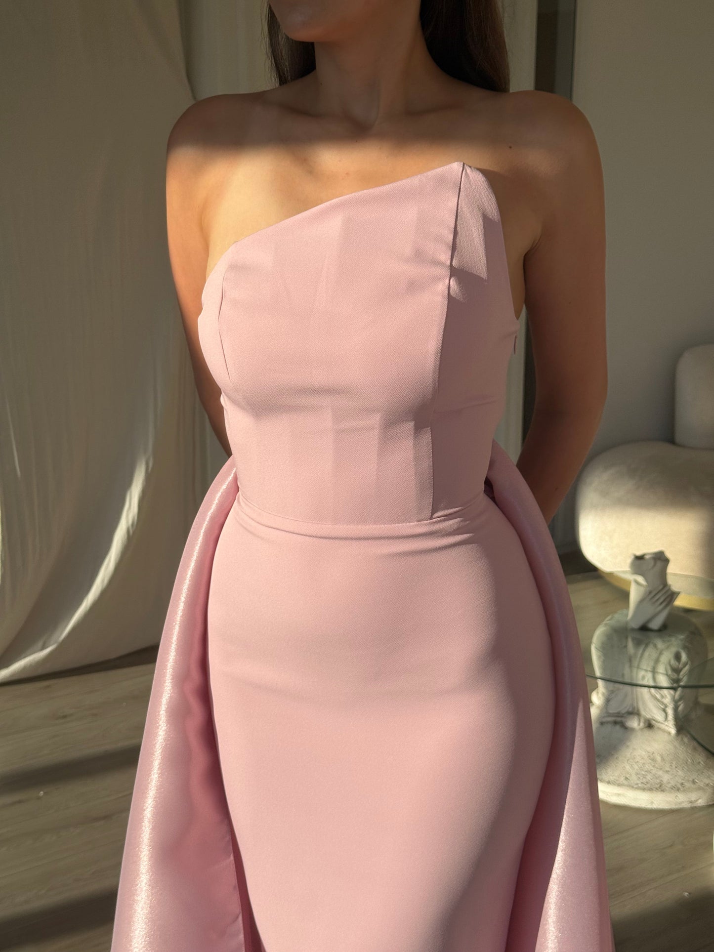 The Aselya dress soft pink