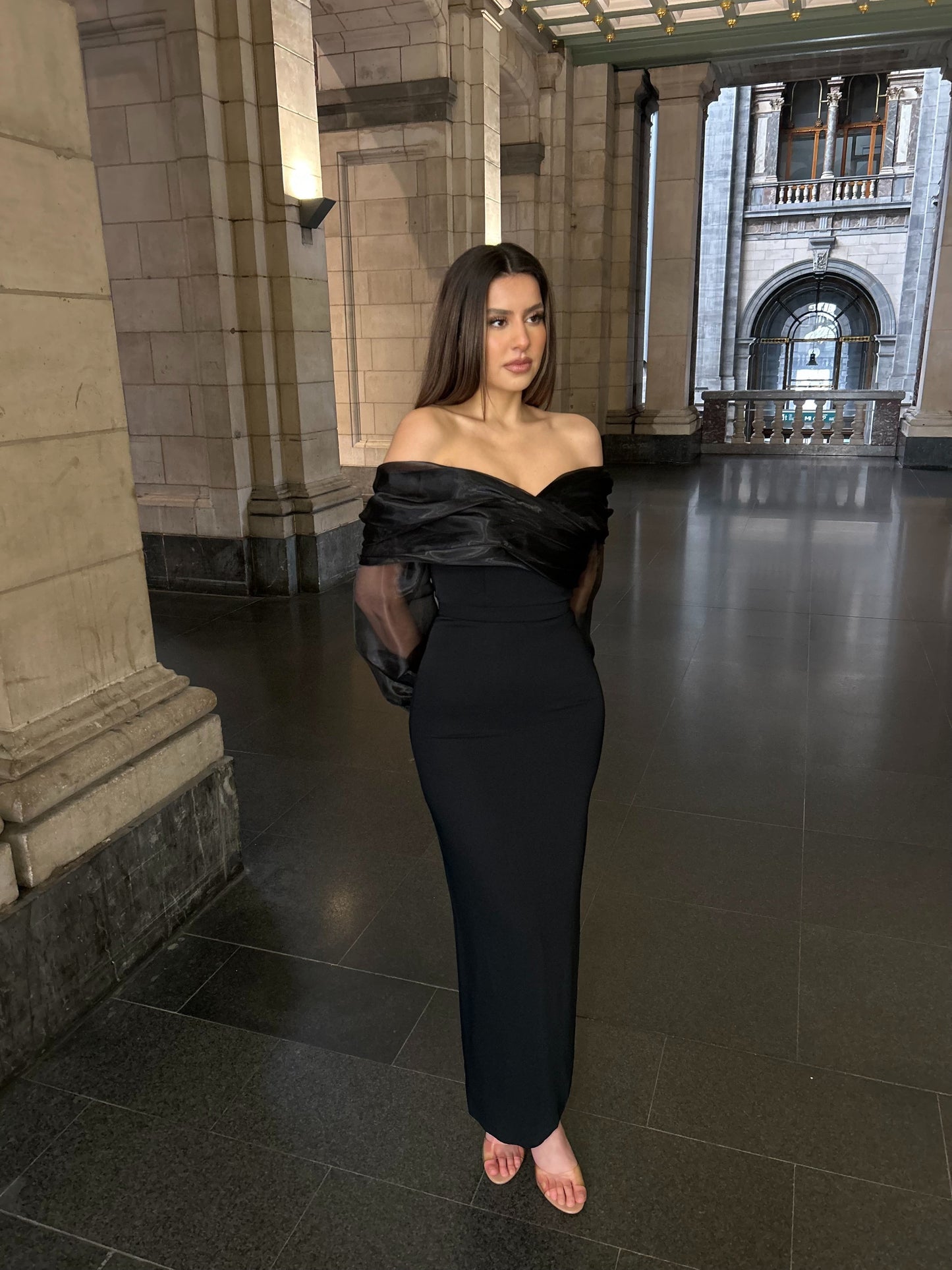 The Lena dress black