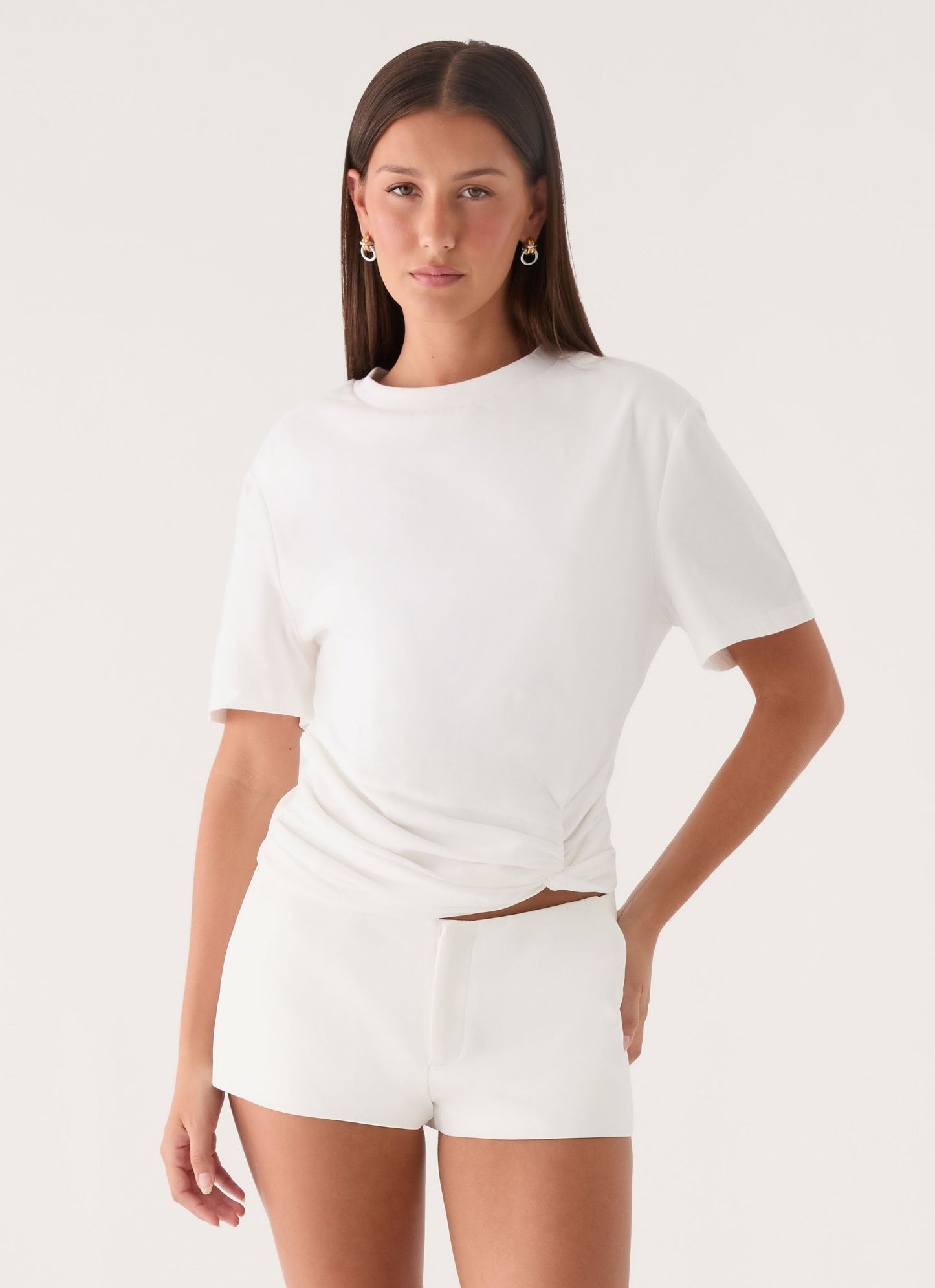 Anora Tee - White