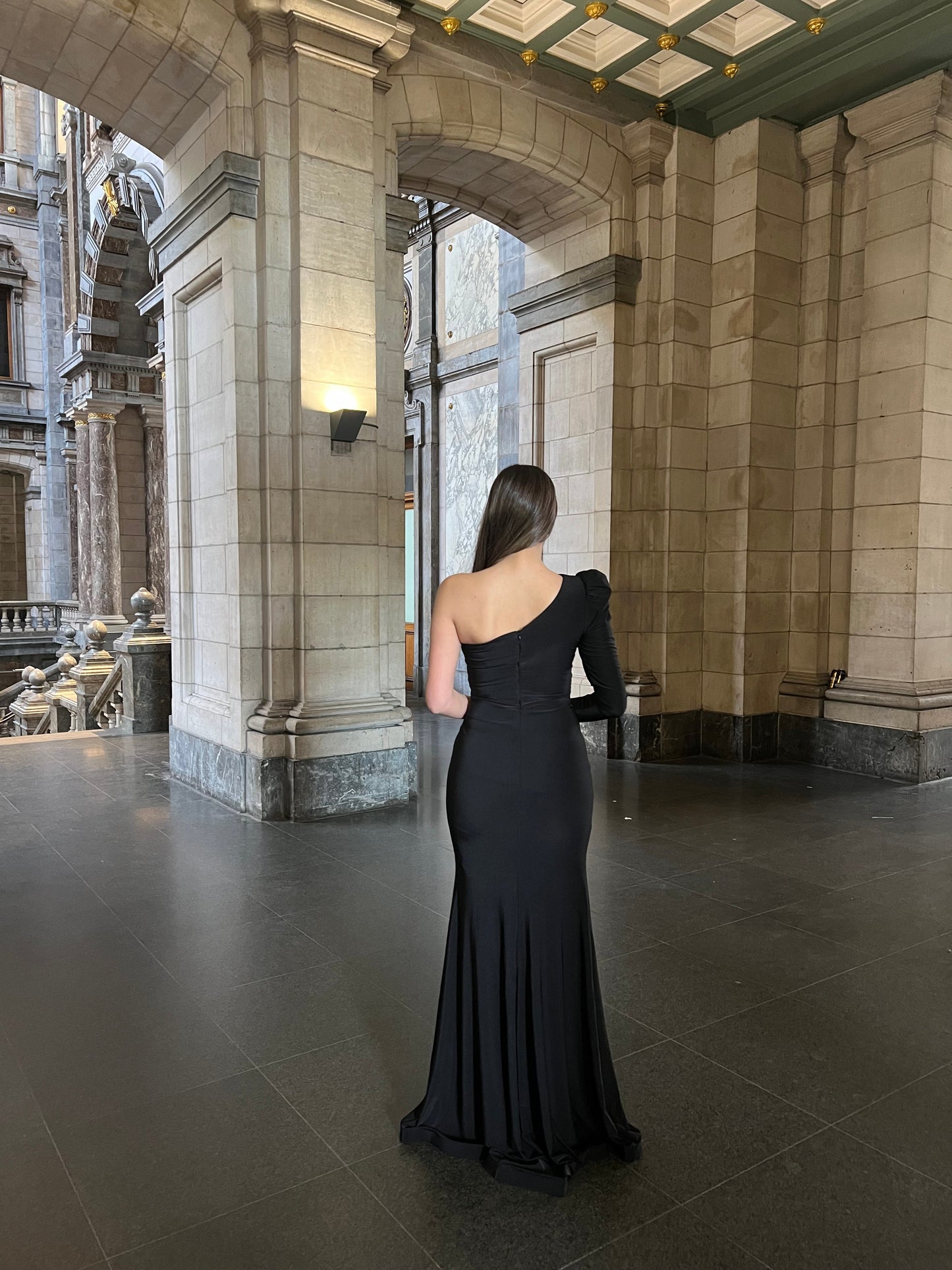 The Melissa dress black
