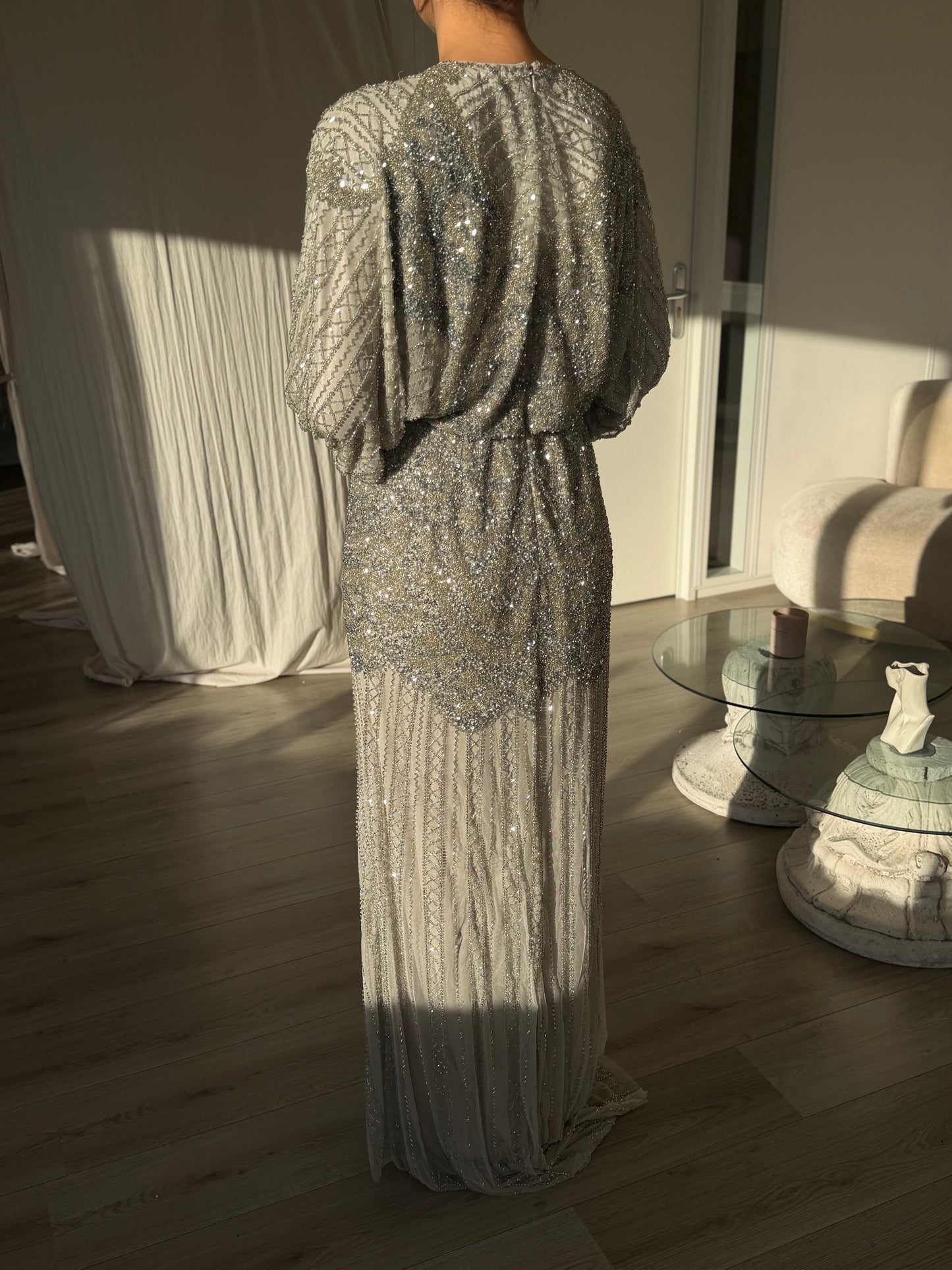 The Ceylan dress silver