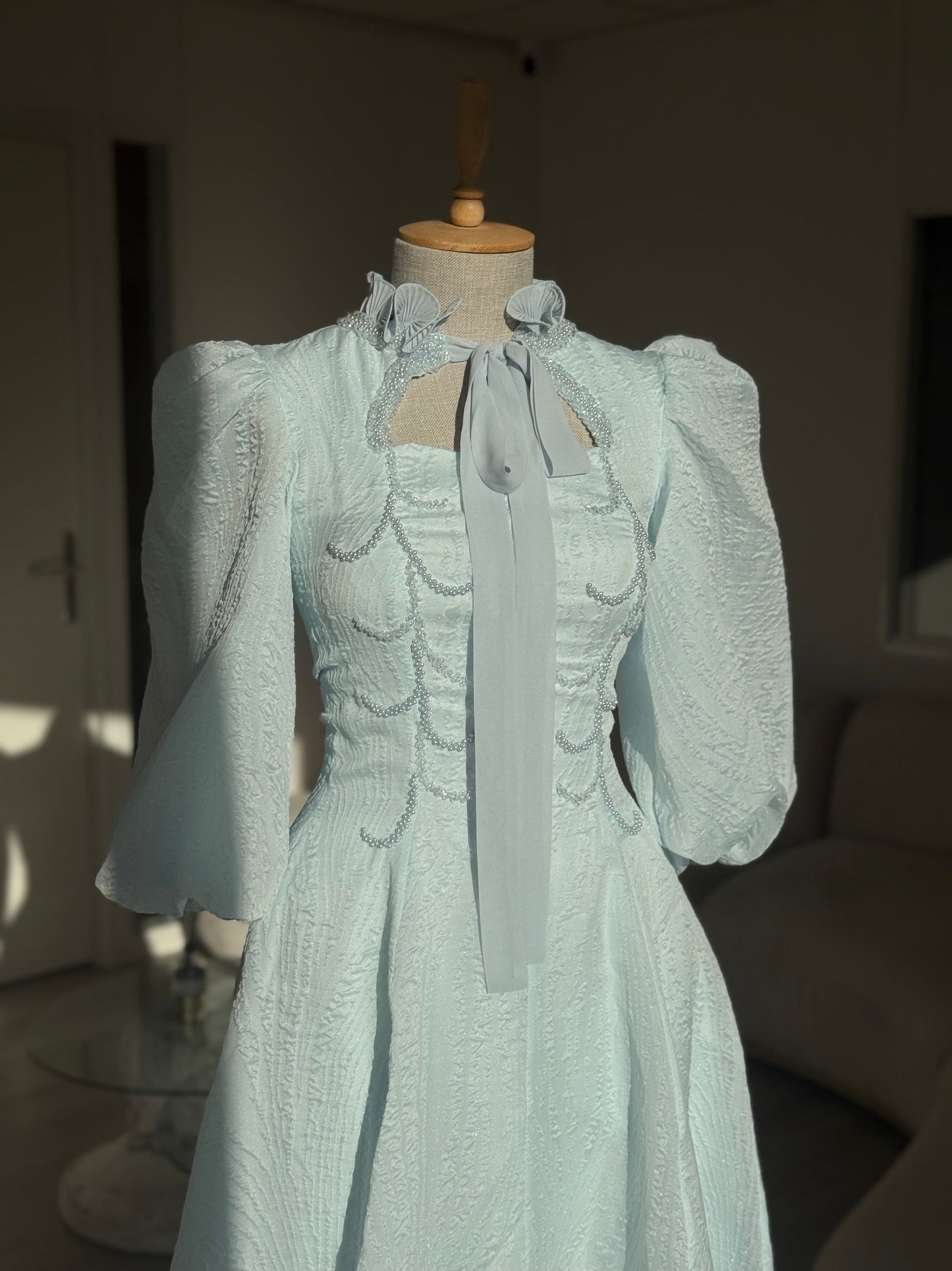 The Arabella dress baby blue