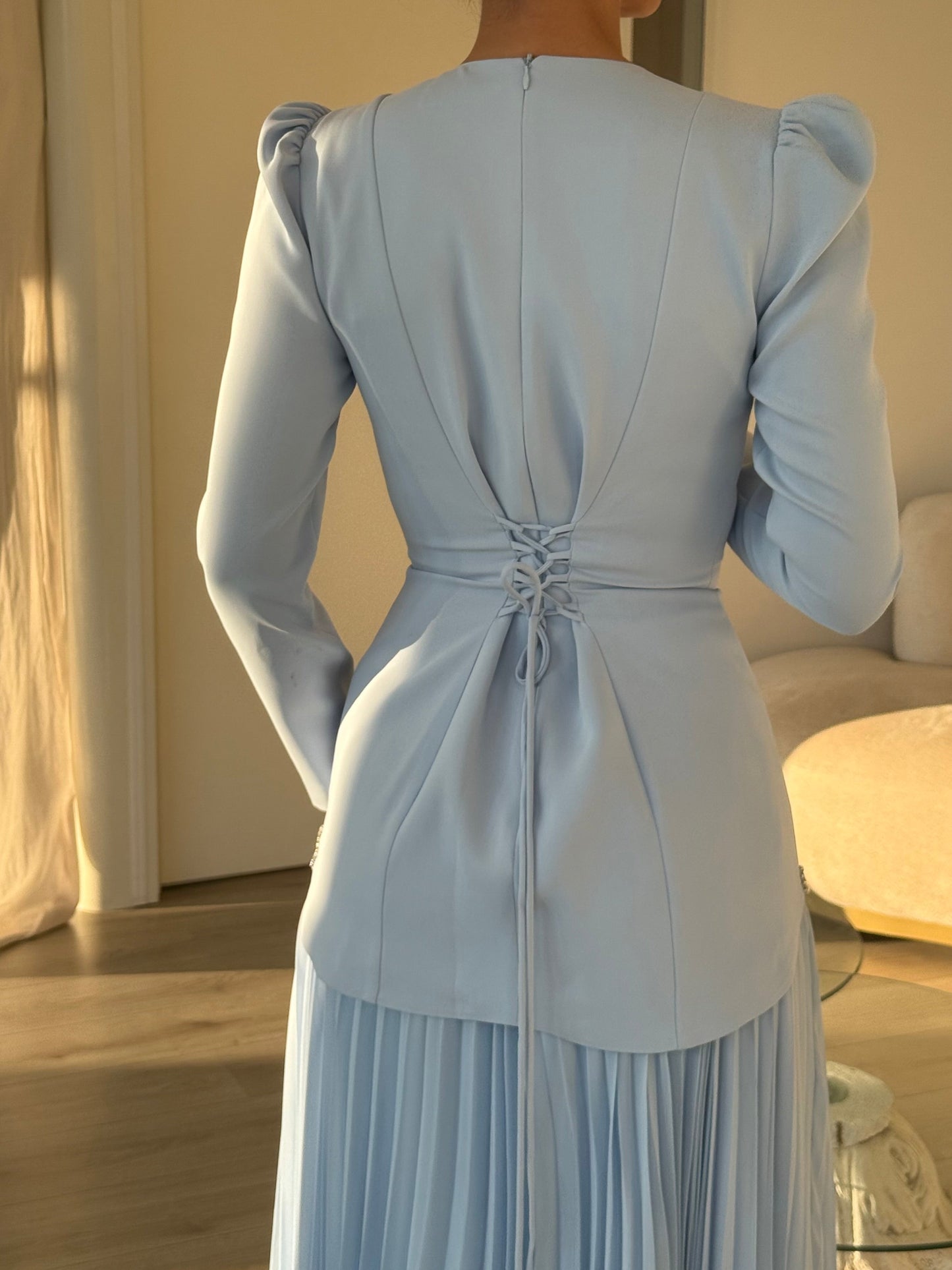 The Elyanna suit baby blue
