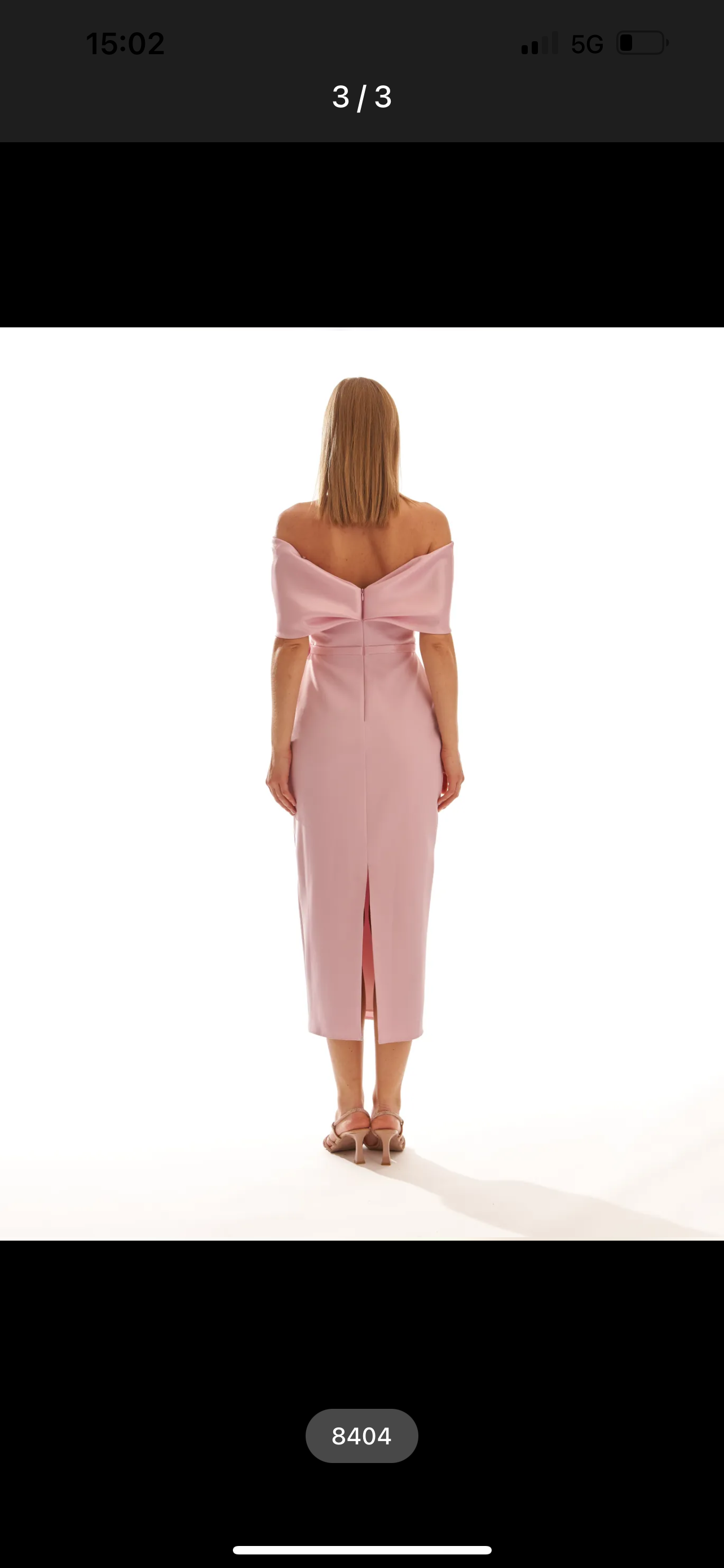 The Derin dress pink