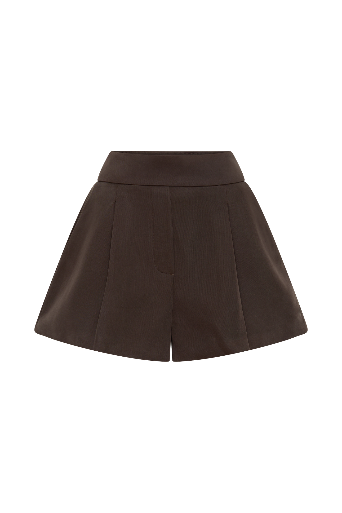 Alden High Waisted Short - Chocolate