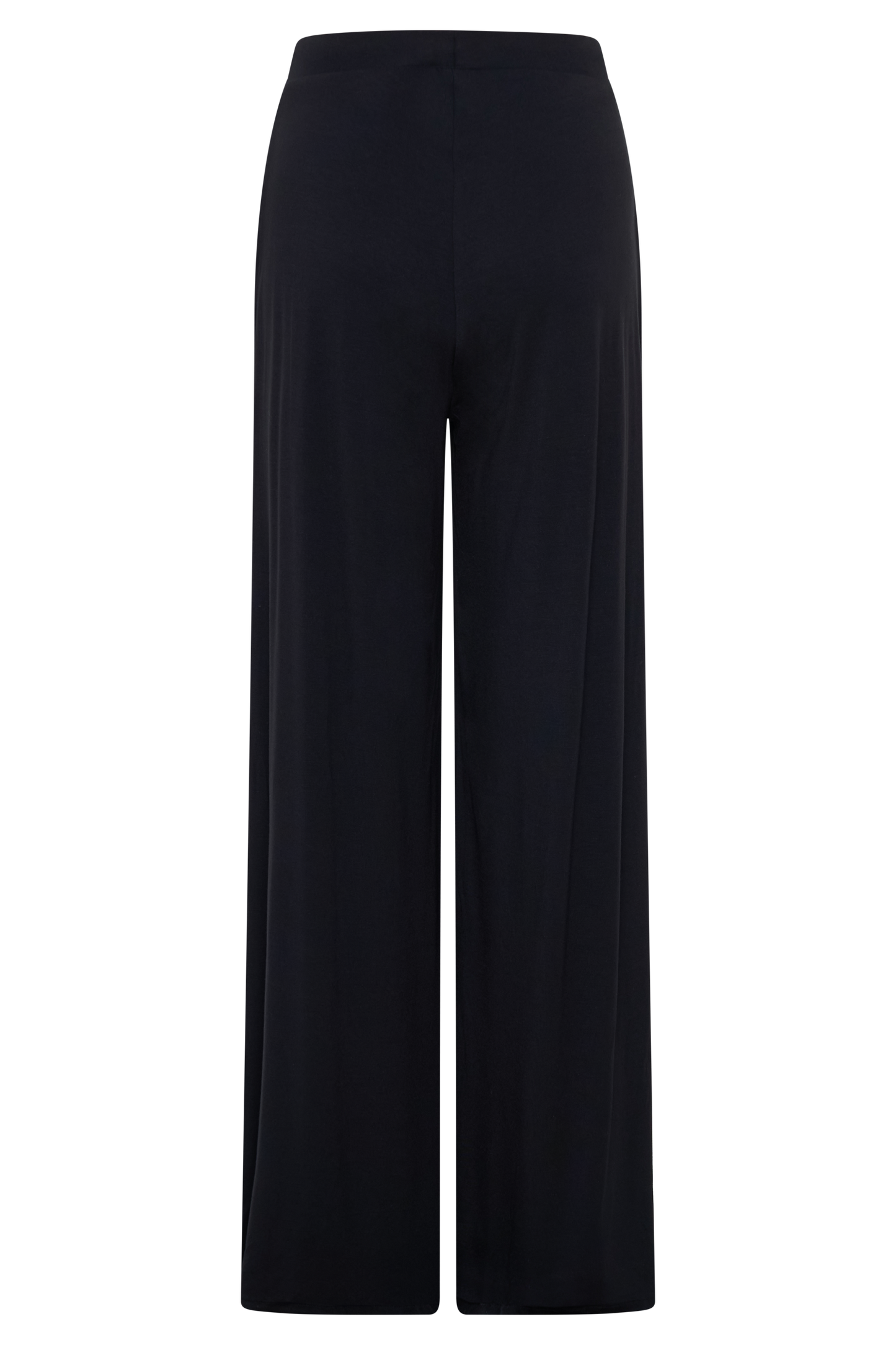 Dewi Wide Leg Modal Pants - Black