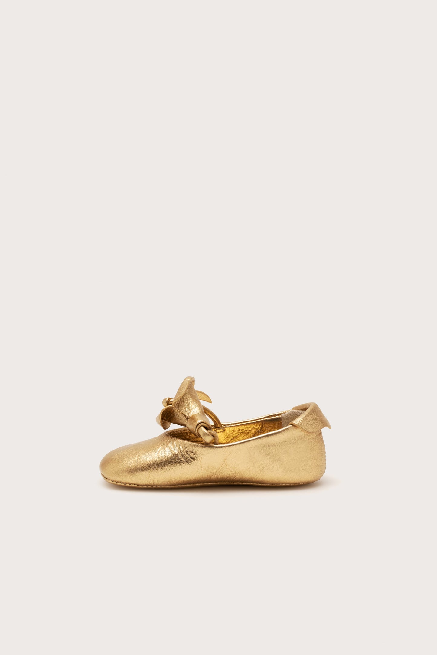 BABY MIMI BALLET FLAT - BRASS