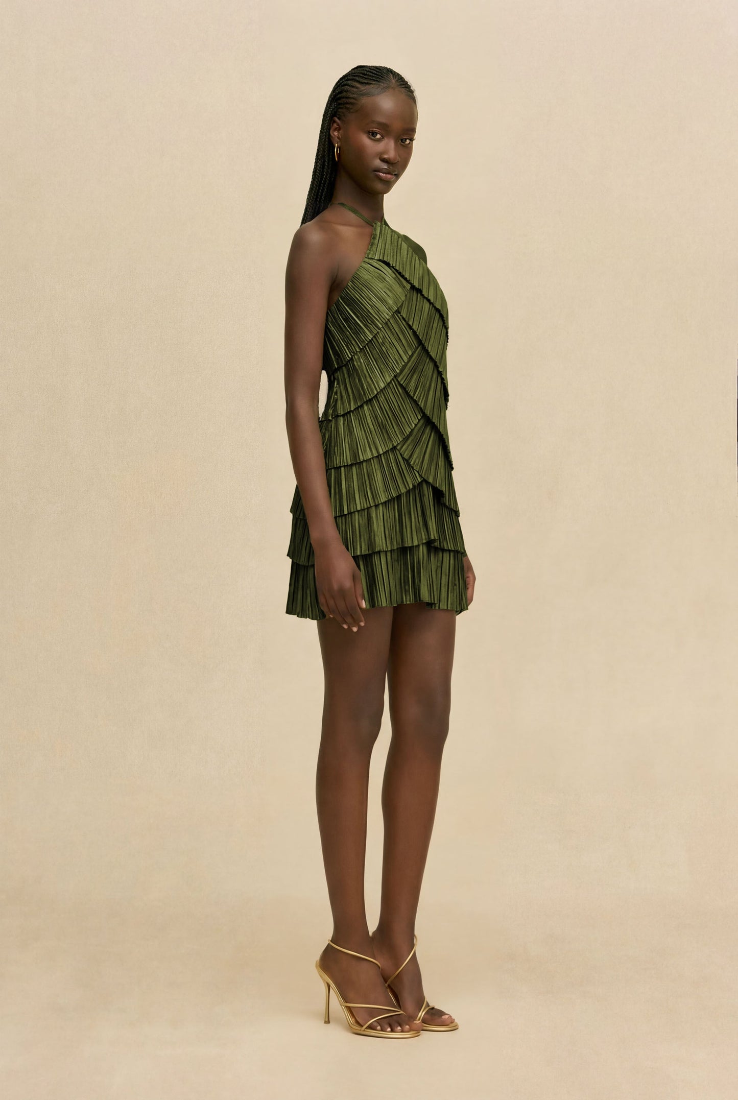 VARSHA DRESS - DEEP PASTURE