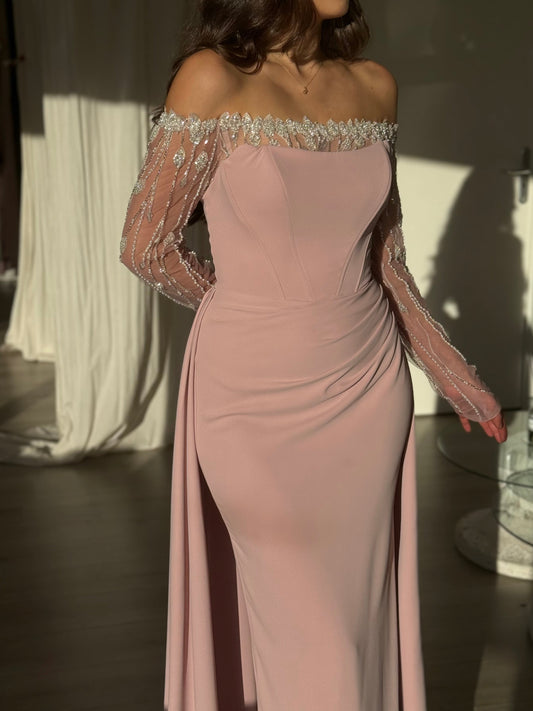 The Sevilla dress soft pink