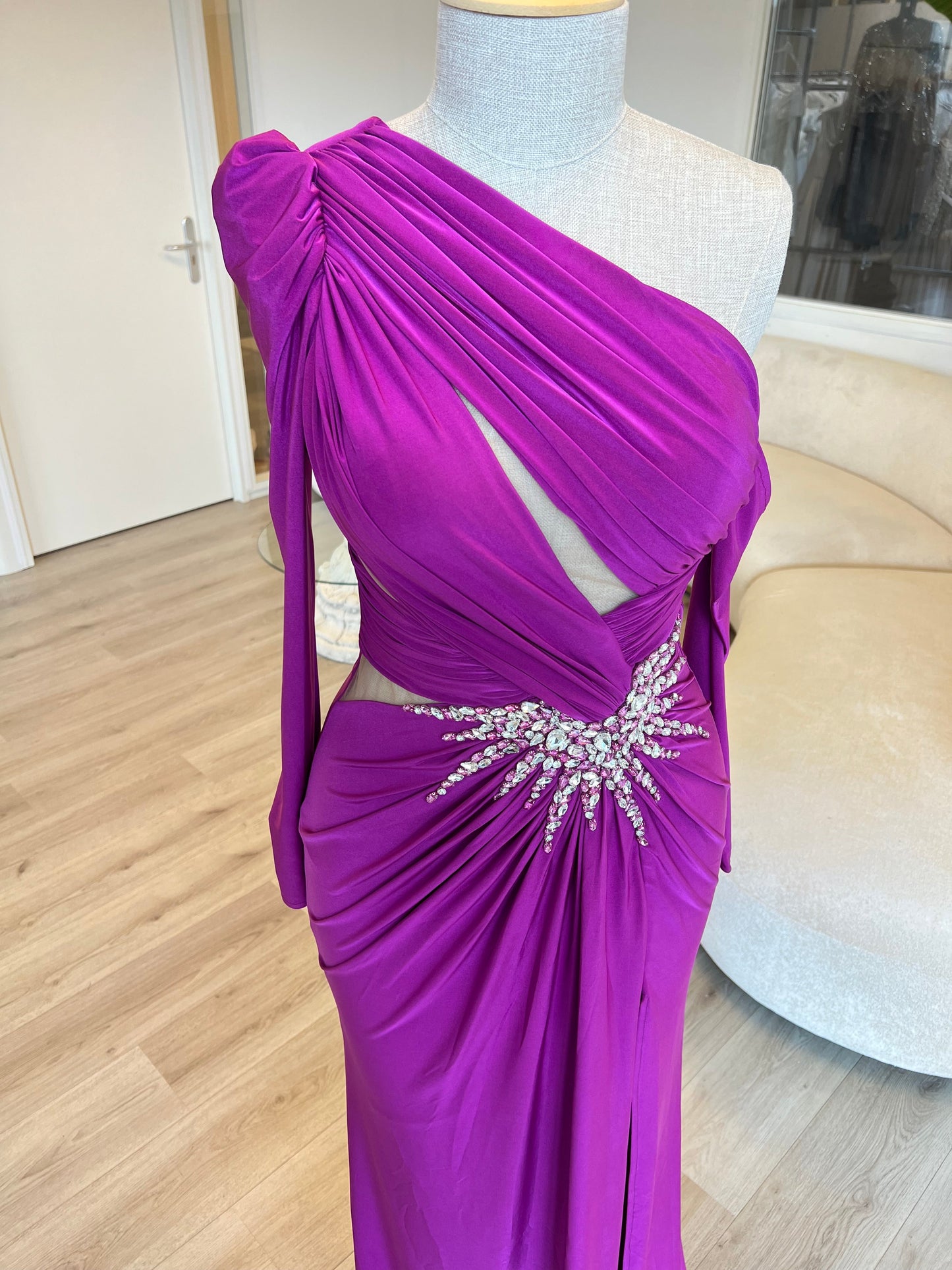 The Melissa dress light purple