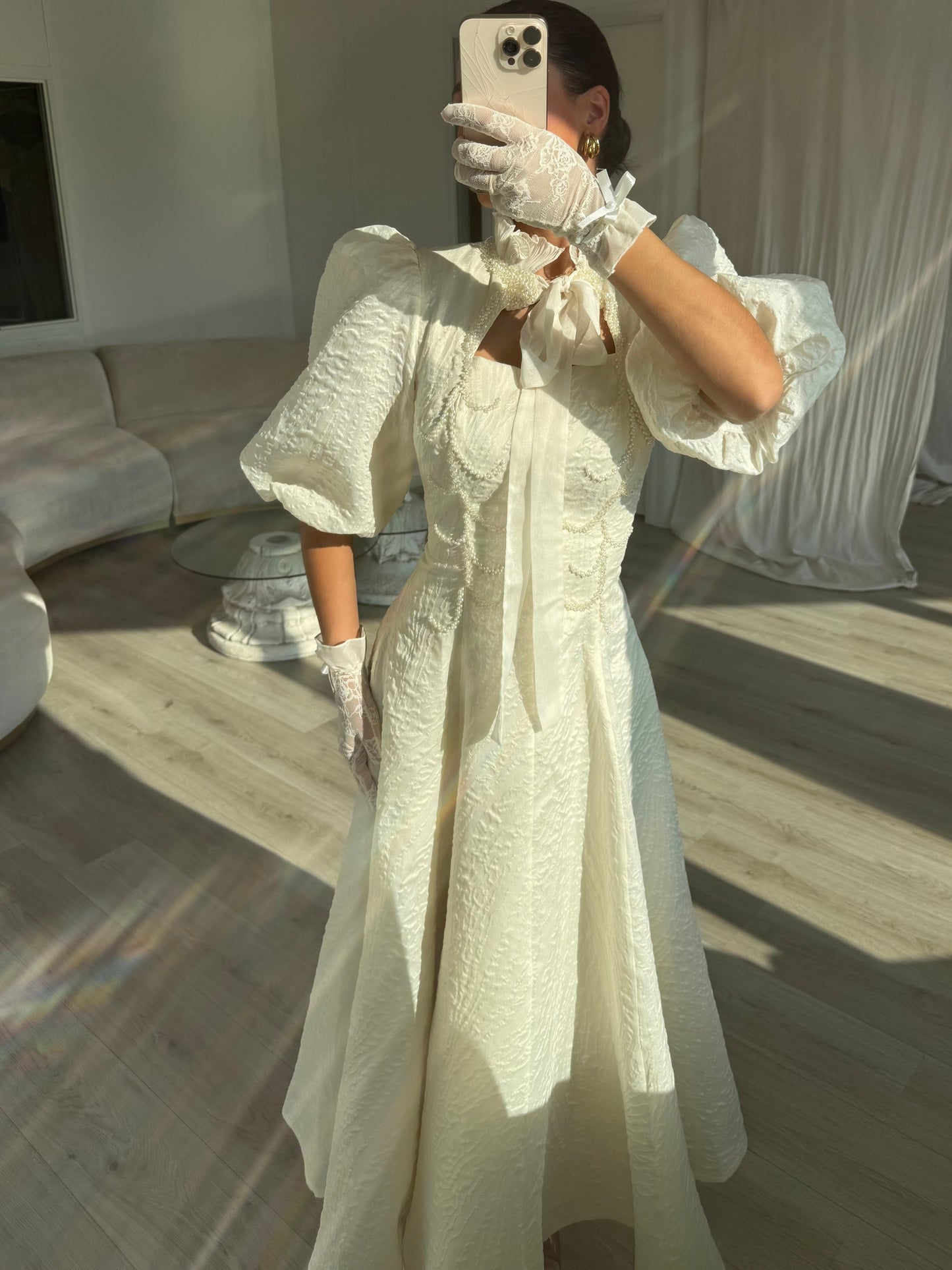 The Arabella dress