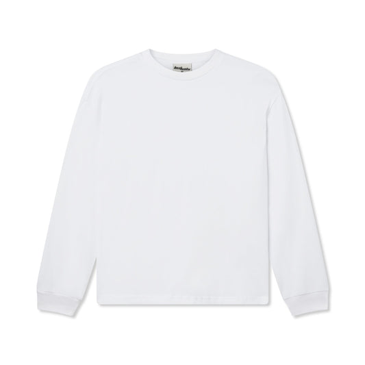 300 GSM 'White' Long Sleeve Tee