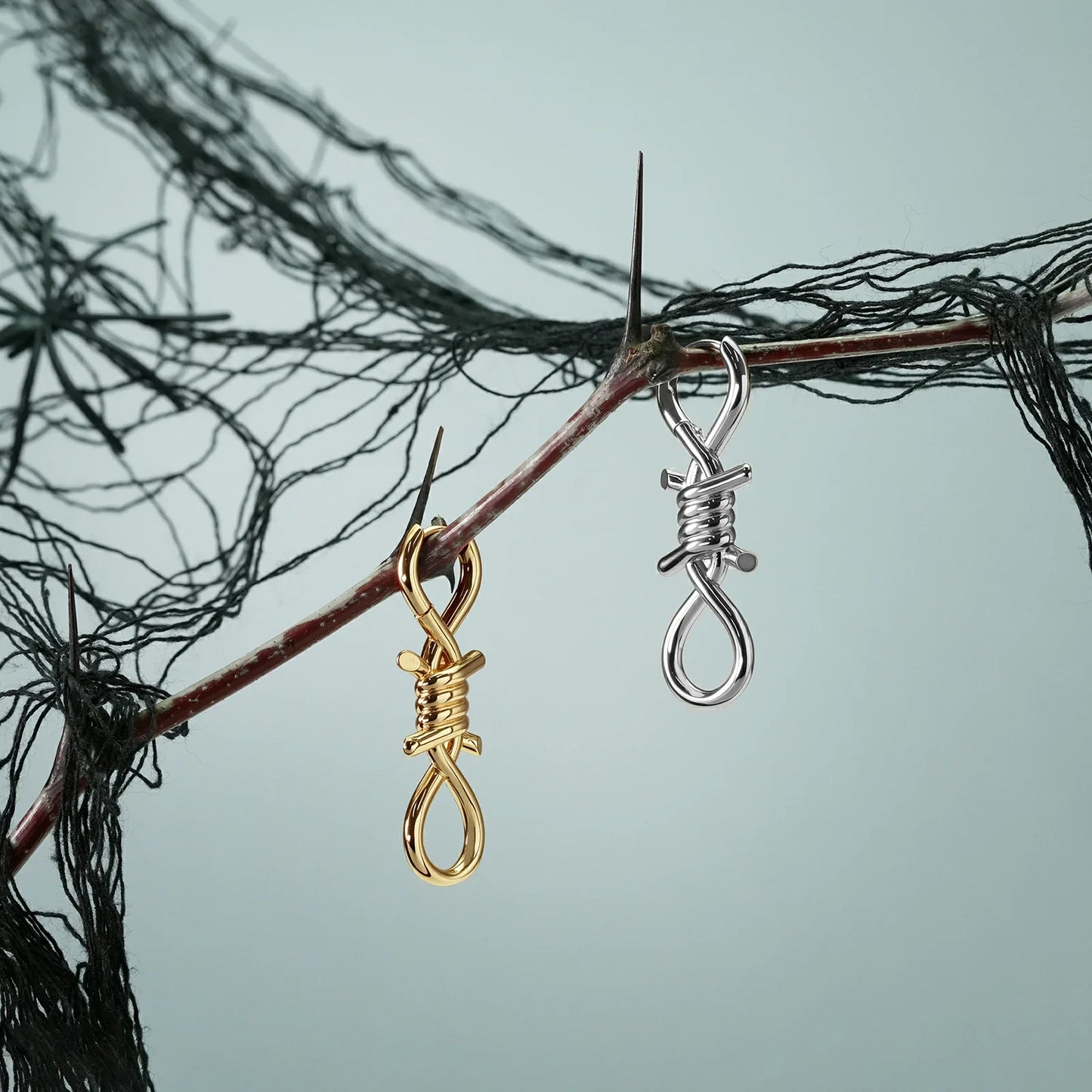 BOUND INFINITY EARRINGS