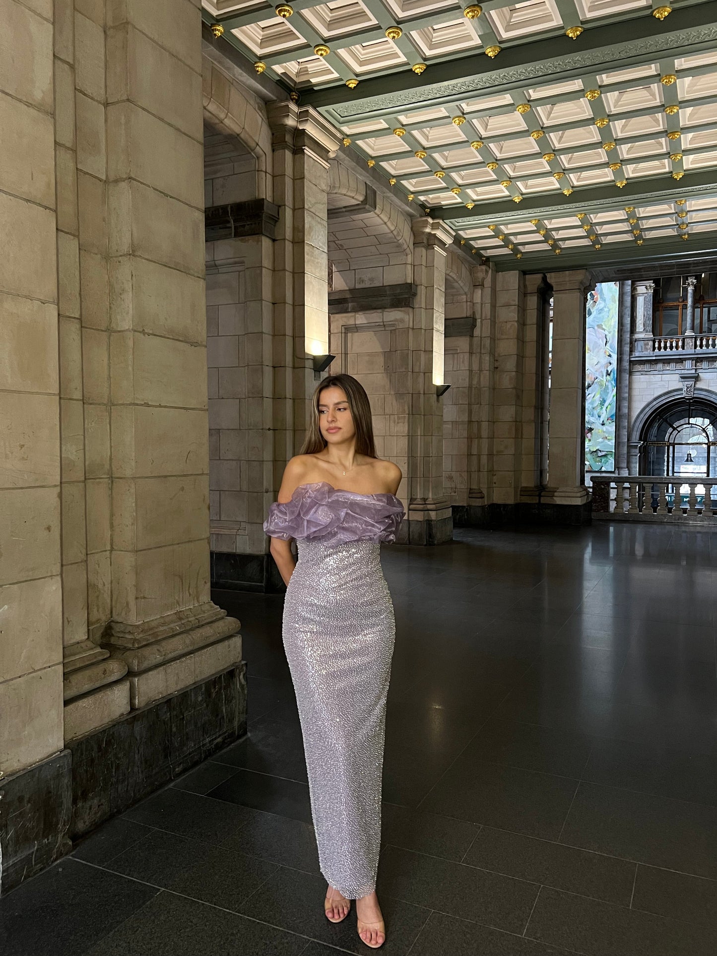 The Meya dress lilac