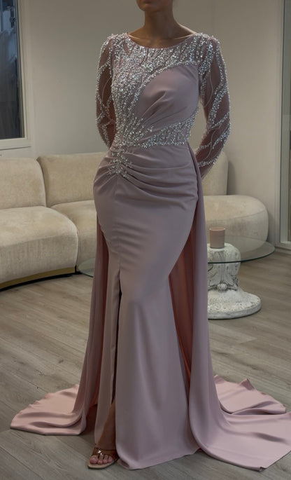 The Nevra dress soft pink