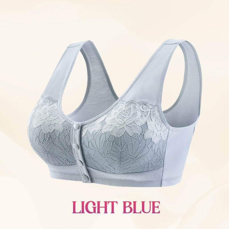 📢📢BIG SALE !!⏰Comfortable Wireless Shaping Front-Fasten Bra