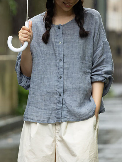 å¥³å£«å¤å­£ä¼éç´è²åé 100%äºéº»è¥¯è¡«