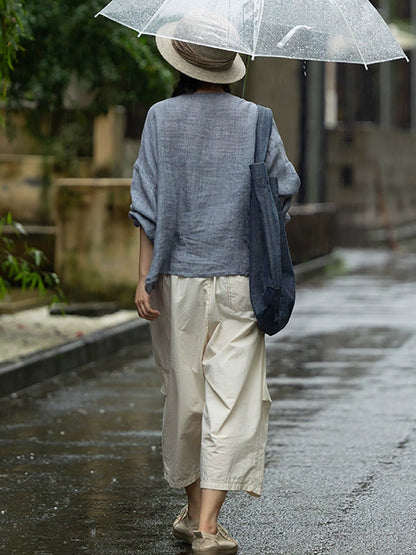 å¥³å£«å¤å­£ä¼éç´è²åé 100%äºéº»è¥¯è¡«