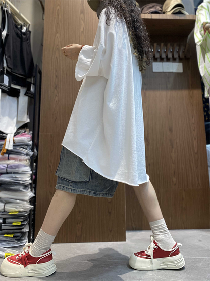 å¥³å£«å¤å­£èè¡ç´è²æ£è³ªåé è¥¯è¡«