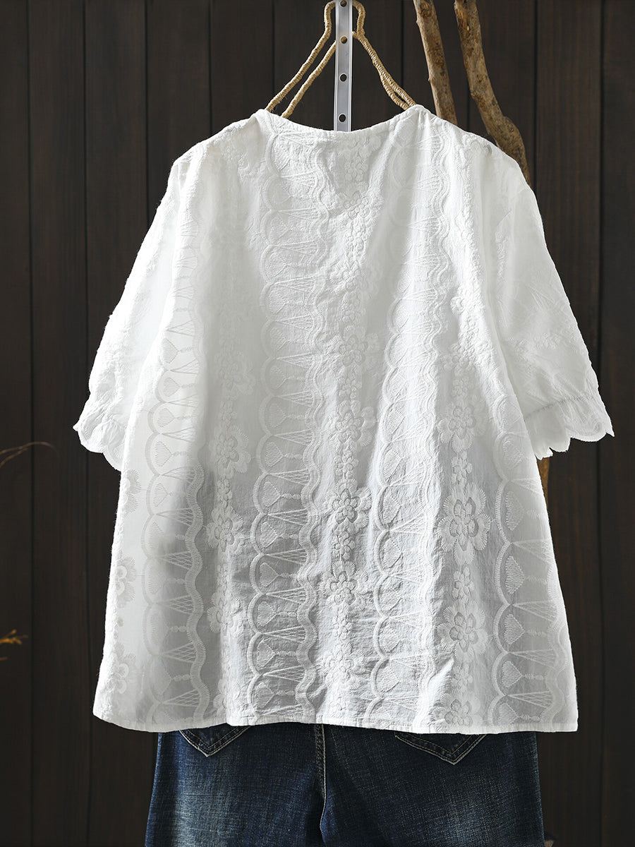 å¥³å£«å¤å­£èè¡åºç¹¡åé 100%ç´æ£è¥¯è¡«