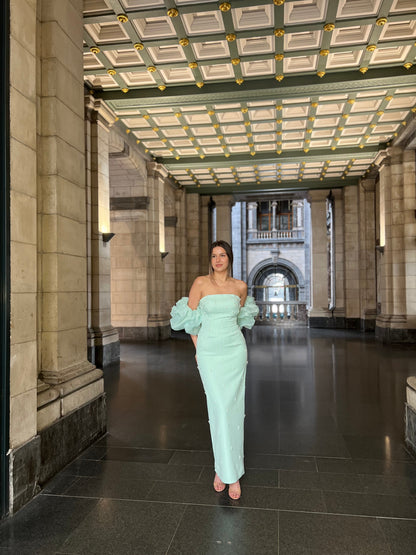 The Marilyn dress mint green