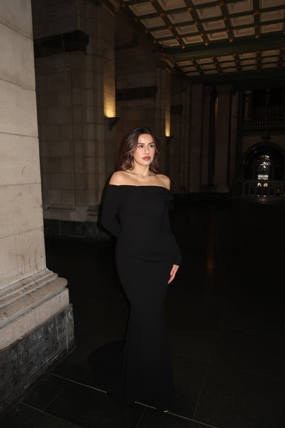 The Mihra dress black