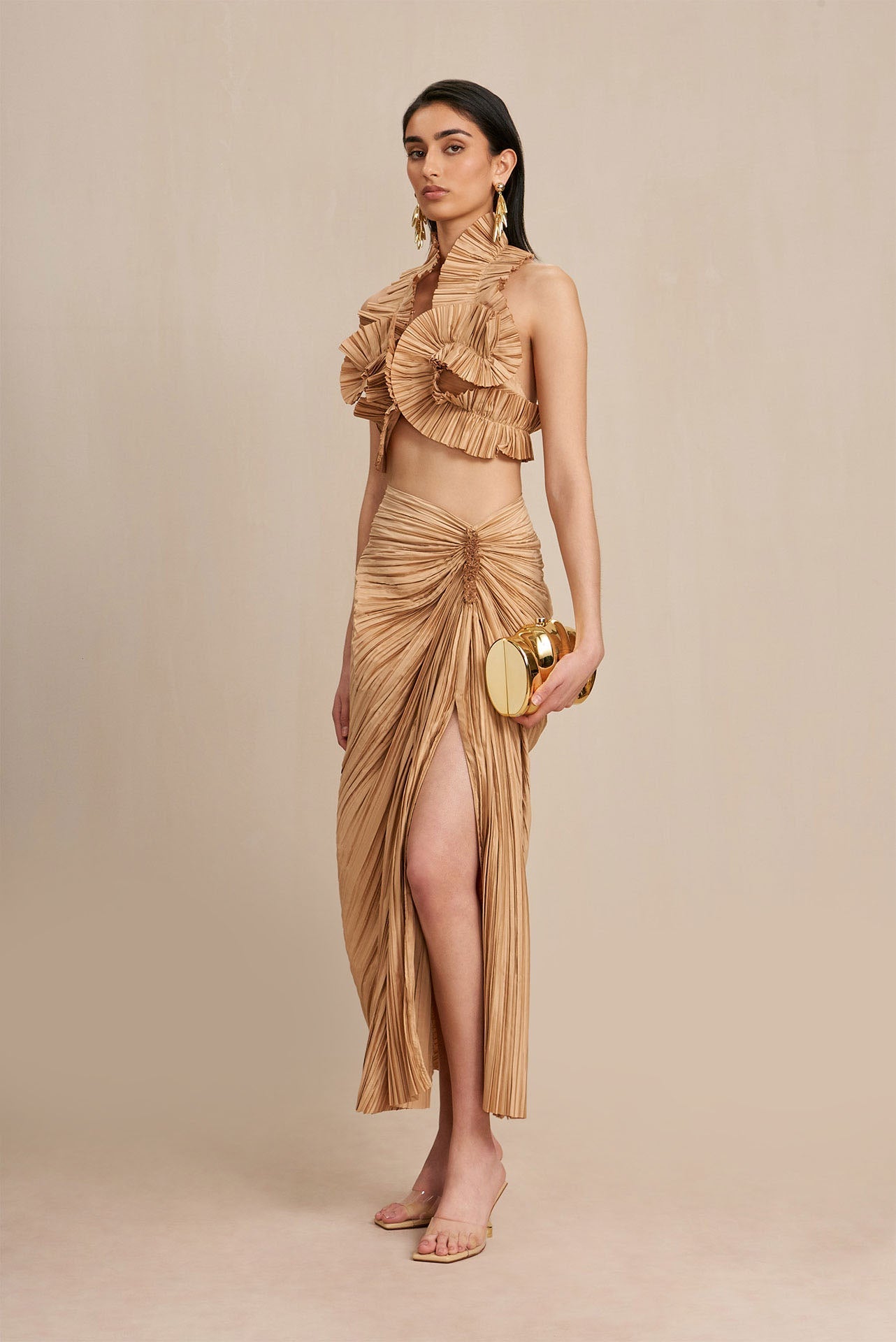 SONOMA SKIRT - LIGHT CAMEL