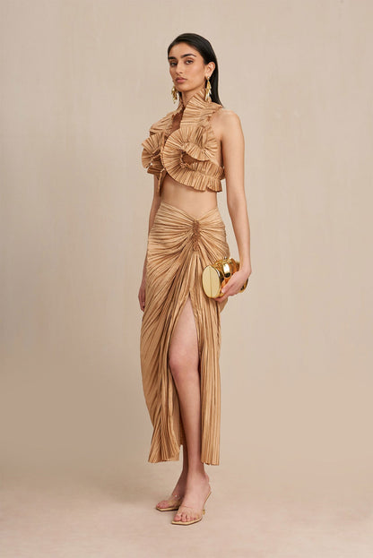 SONOMA SKIRT - LIGHT CAMEL