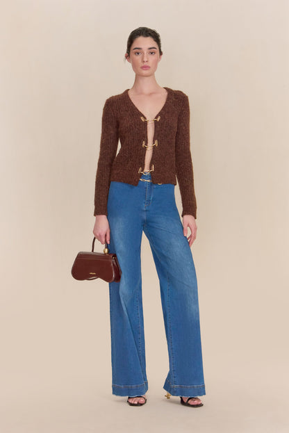 ADEL KNIT CARDIGAN - JAVA