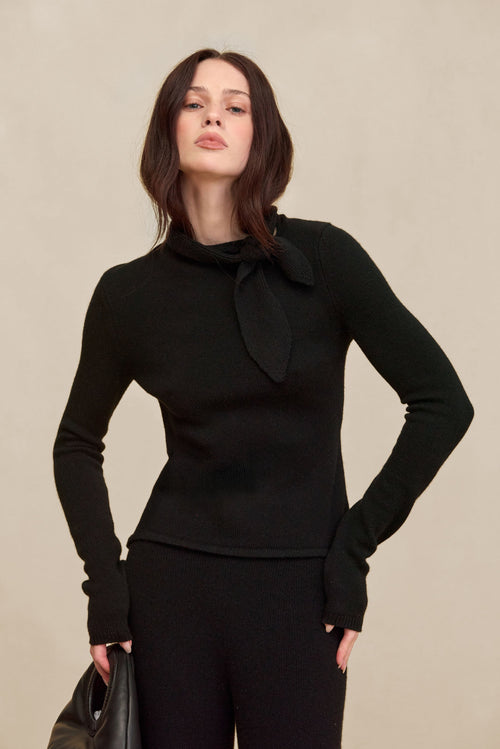 MERIDA SWEATER - BLACK