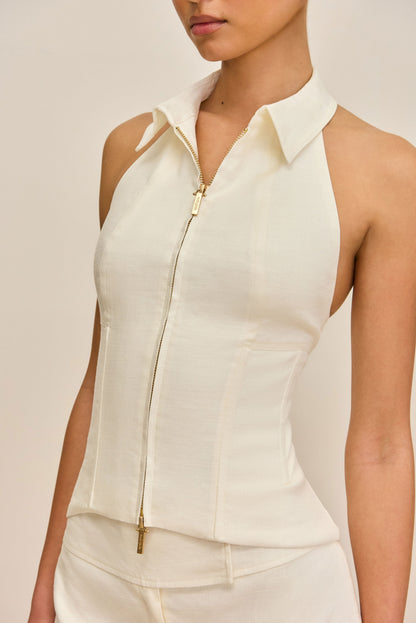 JILL TOP - OFF WHITE