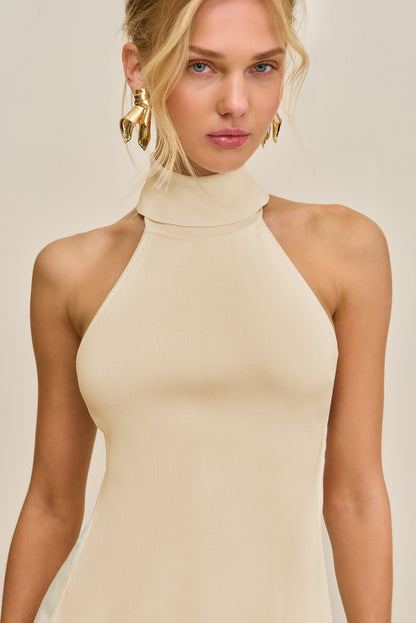 WAKE KNIT TOP - BEACH