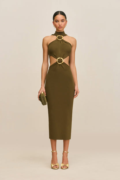 AMBAR KNIT DRESS - NYMPH