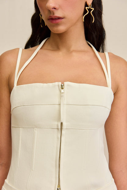 KATELLA TOP - OFF WHITE