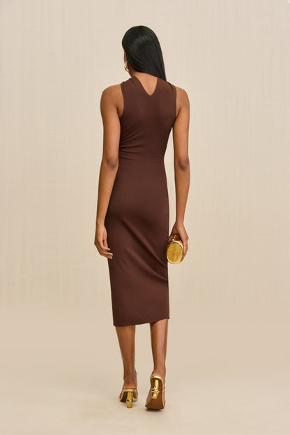 CRISTOS KNIT DRESS - JAVA